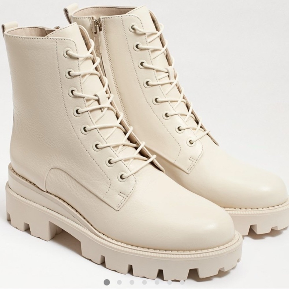Sam Edelman Garrett Platform Lace-Up Ankle Boots